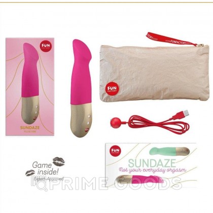 Пульсатор-вибратор SUNDAZE от Fun Factory (фуксия) от sex shop primegoods фото 8