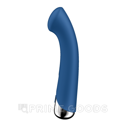 Вибратор для точки G с ротацией Satisfyer Spinning G-Spot 1 синий от sex shop primegoods фото 8