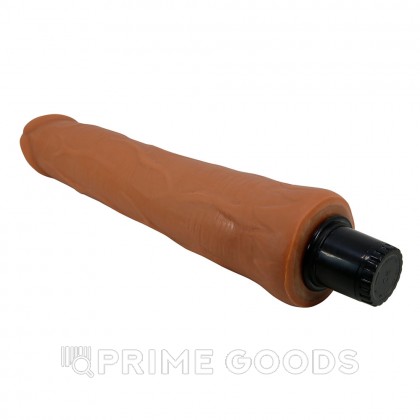 Реалистичный вибратор Alfredo Sliding skin, 25*4 см от sex shop primegoods фото 2