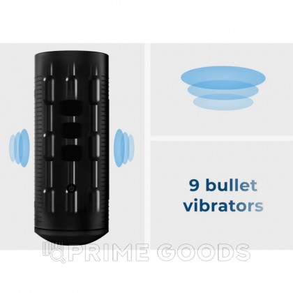 Интерактивный мастурбатор с вибрацией Titan от KIIROO от sex shop primegoods фото 7