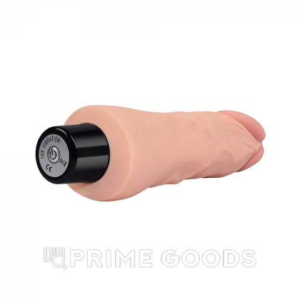 Реалистичный вибратор Real Softee Lovetoy (18*3,9) от sex shop primegoods фото 2