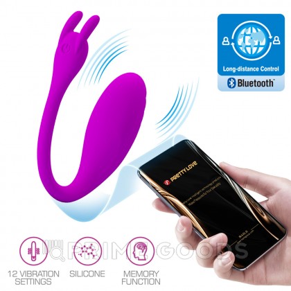 Вибройяцо Catalina с возможностью управления через моб.приложение от sex shop primegoods фото 2