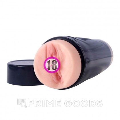 Реалистичный мастурбатор  с вибрацией Davina от sex shop primegoods фото 4
