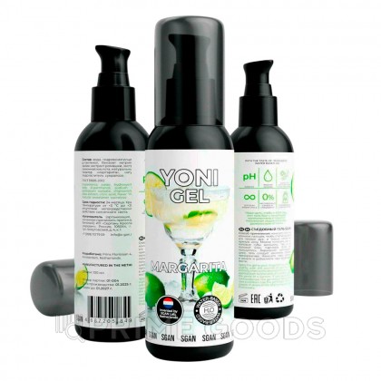 Лубрикант для орального секса SGAN YONI GEL со вкусом маргариты, 100 мл от sex shop primegoods