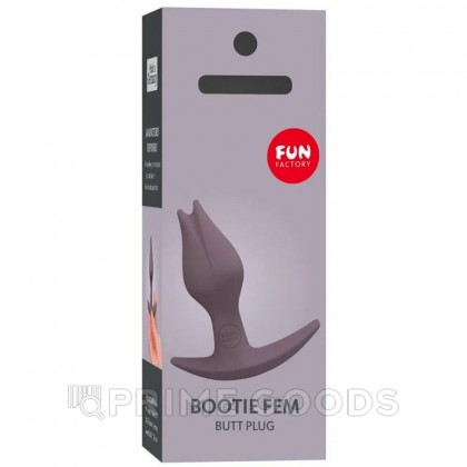 Анальный стимулятор Bootie Fem от Fun Factory (темно-серый) от sex shop primegoods фото 5