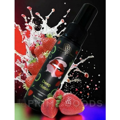 Ультра-спрей для глубокого минета Джага-Джага Deep Throat, клубника, 50 мл от sex shop primegoods фото 4