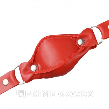 Кляп-набивной, красный от sex shop primegoods фото 2