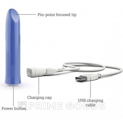 WE-VIBE Вибратор Tango голубой от sex shop primegoods фото 6