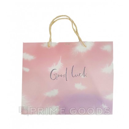 Пакет подарочный, розовый от sex shop primegoods