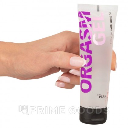 Массажный гель Just Play Orgasm Gel с мятным маслом 80 мл от sex shop primegoods фото 4
