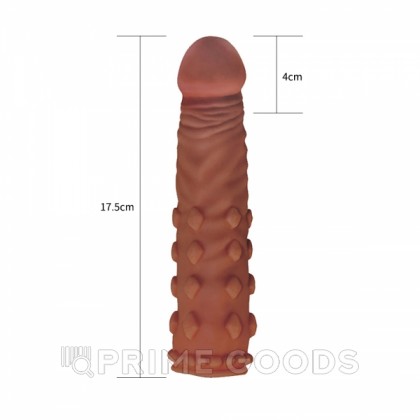 Насадка на пенис Pleasure X-TENDER (18*4,1) от sex shop primegoods фото 4
