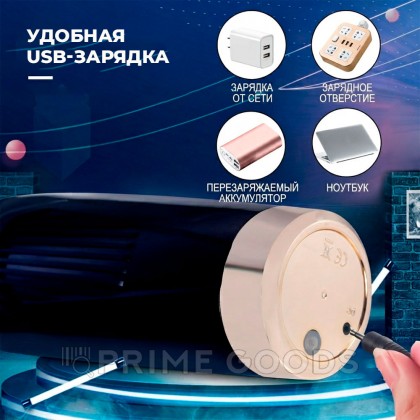 Реалистичный мастурбатор  с вибрацией Davina от sex shop primegoods фото 9
