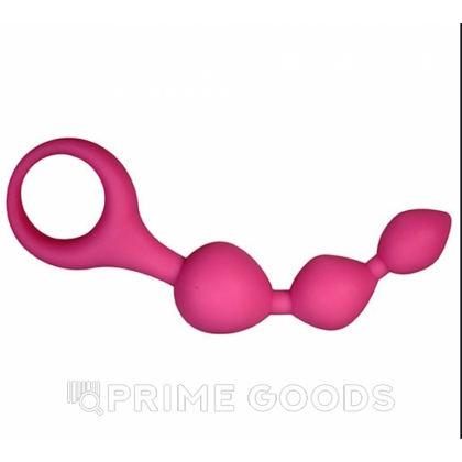 Анальная цепочка Triball розовая от Alive от sex shop primegoods фото 4