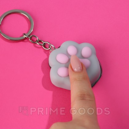 Брелок мялка для ключей «Лапка» (4,5 х 4 см.) от sex shop primegoods фото 5