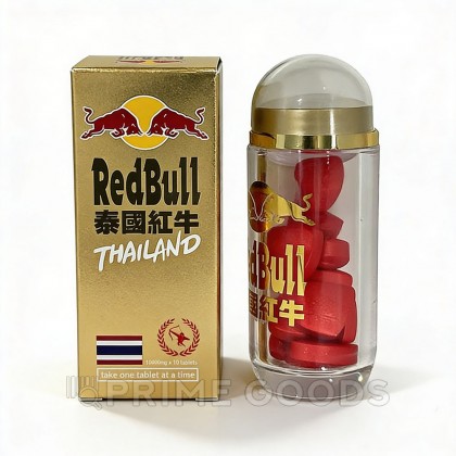 Возбуждающее средство для мужчин Red bull (Красный бык) 10 табл. от sex shop primegoods