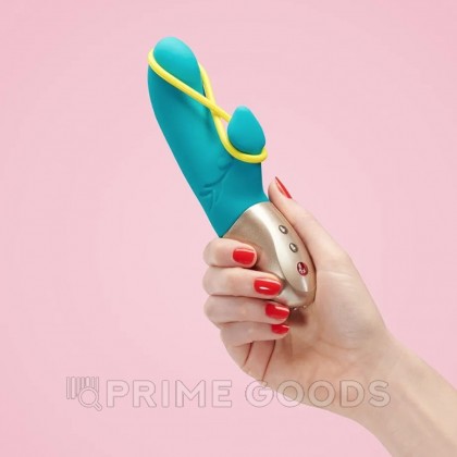 Вибратор AMORINO от Fun Factory бирюзовый от sex shop primegoods фото 4