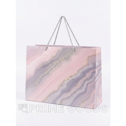 Пакет подарочный, сиреневый (36х25 см) от sex shop primegoods