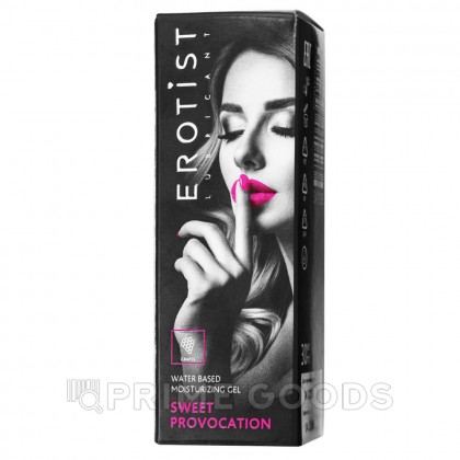Съедобный гель Erotist Sweet provocation: cладкая провокация со вкусом ВИНОГРАДА 30мл от sex shop primegoods фото 6