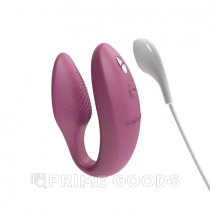 Вибратор для пар We-Vibe Sync 2 розовый (в комплекте батарейка для пульта) от sex shop primegoods фото 6