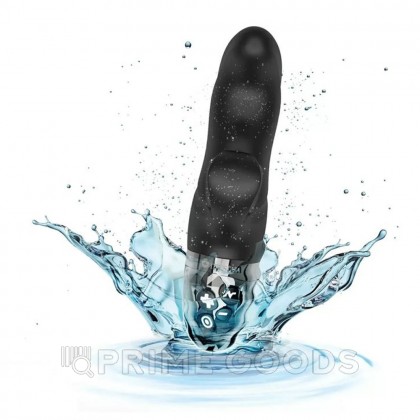 Вибратор Mystim Hop Hop Bob с электростимуляцией, черный от sex shop primegoods фото 6