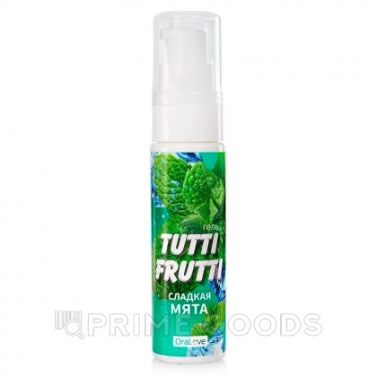 Интимный гель TUTTI-FRUTTI, сладкая мята, 30 г от sex shop primegoods