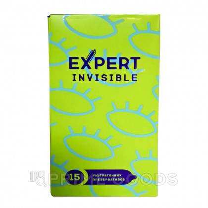 Презервативы EXPERT INVISIBLE № 12+3 (особо тонкие), 12+3 шт. от sex shop primegoods