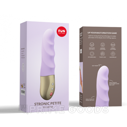 Мини-пульсатор STRONIC PETITE лиловый от Fun factory от sex shop primegoods фото 2