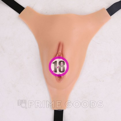 Накладная вагина (на ремешках) от sex shop primegoods фото 9