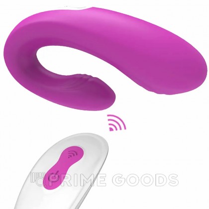 Вибратор для пар Flamingo (фиолетовый) от sex shop primegoods фото 4