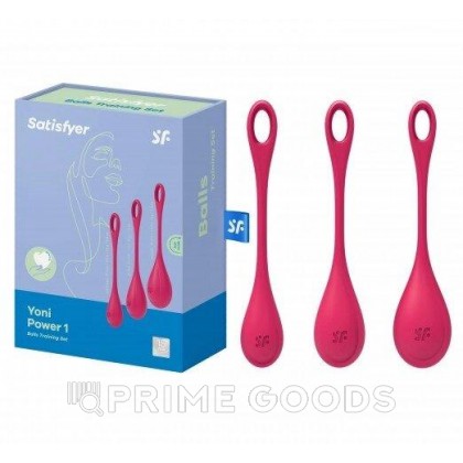 Набор вагинальных шариков Satisfyer Yoni Power 1 розовые от sex shop primegoods