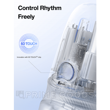 Автоматический мастурбатор Extra Sauce белый от sex shop primegoods фото 2