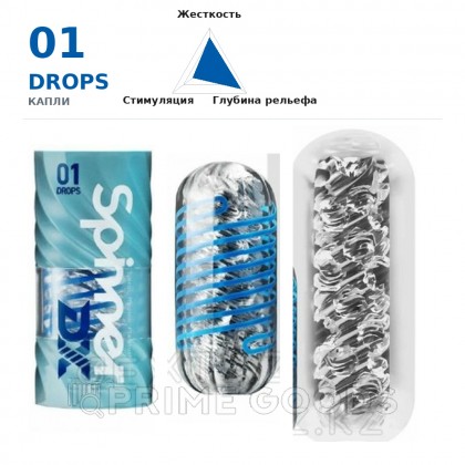 Мастурбатор Tenga Spinner DX 01 DROPS от sex shop primegoods фото 6
