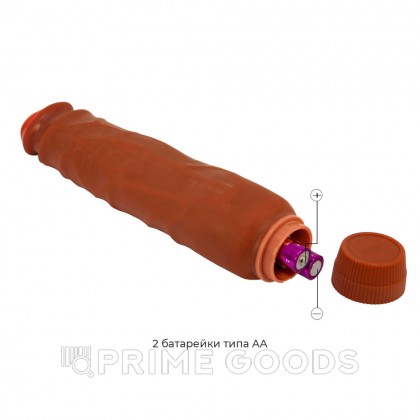 Реалистичный вибратор Jack мультискоростной, 26 см от sex shop primegoods фото 5