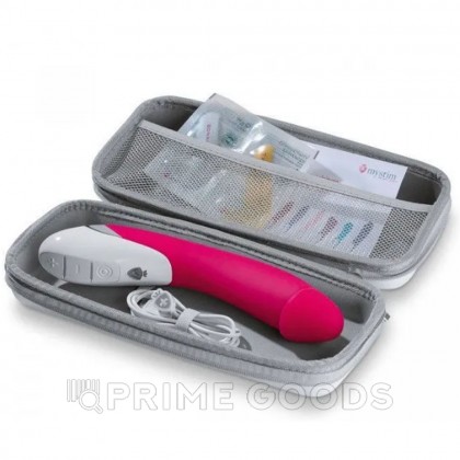 Вибратор Mystim Sassy Simon силиконовый, розовый, 27 см от sex shop primegoods фото 11