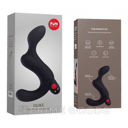 Массажер простаты DUKE черный от Fun factory от sex shop primegoods фото 3