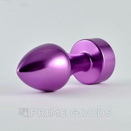 Анальная пробка с кристаллом (8×3 см) от sex shop primegoods фото 2