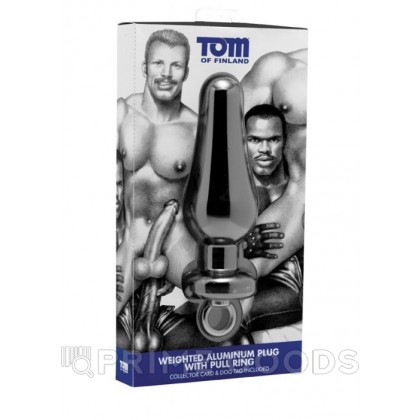 Анальная пробка с ограничителем, 17 см - Tom of Finland от sex shop primegoods фото 2