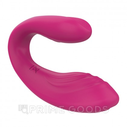 Вибратор с двойной стимуляцией для пар и пультом ДУ от sex shop primegoods фото 12