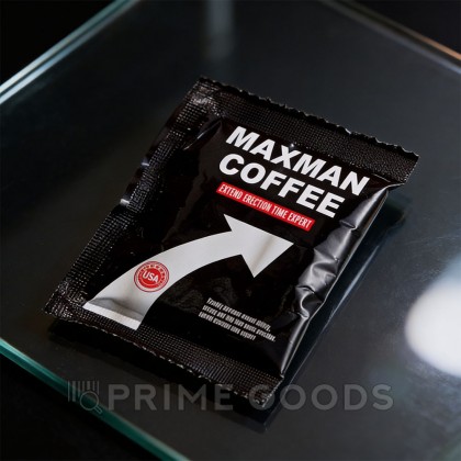 Возбуждающий кофе для мужчин Maxman coffee (1 шт.) от sex shop primegoods фото 2