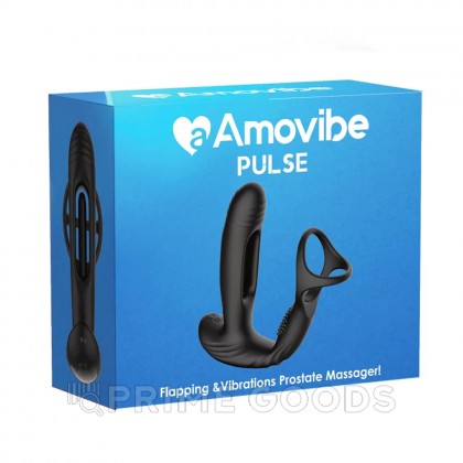 Инновационный массажер простаты Pulse с функцией осцилляции Amovibe от sex shop primegoods фото 7