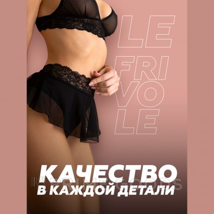 Игривые трусики с доступом и короткой юбочкой (Easy to love) (S/M; 42-44) от sex shop primegoods фото 6