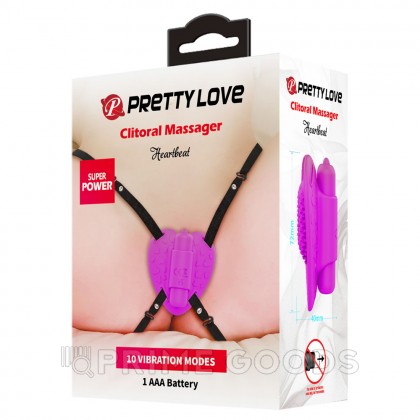Клиторальный массажер Heartbeat от sex shop primegoods фото 8
