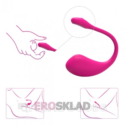 LOVENSE - LUSH 2.0 WEARABLE BULLET VIBRATOR от sex shop primegoods фото 4