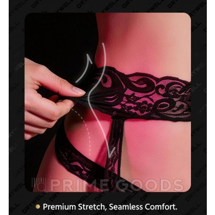 Чулки с подвязками Drywell (S-M) от sex shop primegoods фото 5