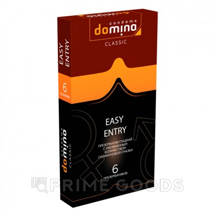 Презервативы Domino CLASSIC Easy Entry, с увеличенным объёмом смазки, 6 шт от sex shop primegoods фото 2