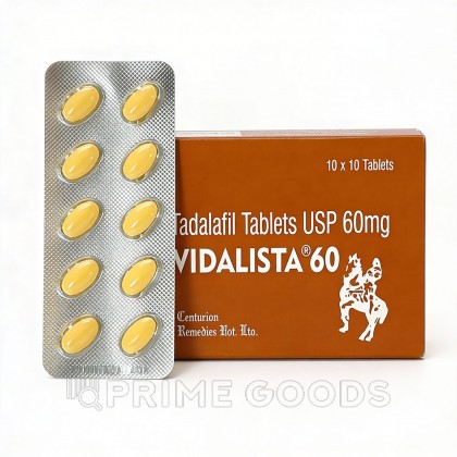 Препарат для усиления потенции и продления полового акта Vidalista 60 mg (10 шт.) от sex shop primegoods фото 6