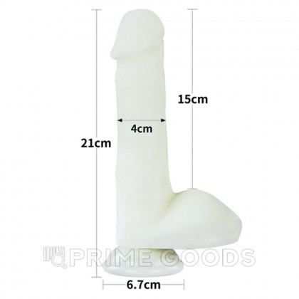 Фаллоимитатор Lumino Play светящийся в темноте (15*4 см) от sex shop primegoods фото 3