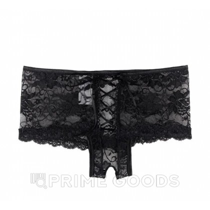 Трусики с завязками и открытым доступом (XL) от sex shop primegoods фото 5