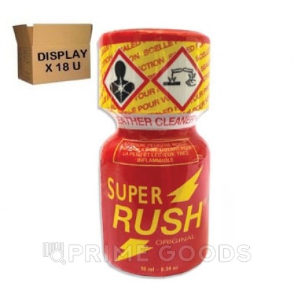 Попперс Super Rush (Laboratoire Funline) Франция 10 мл. от sex shop primegoods фото 2