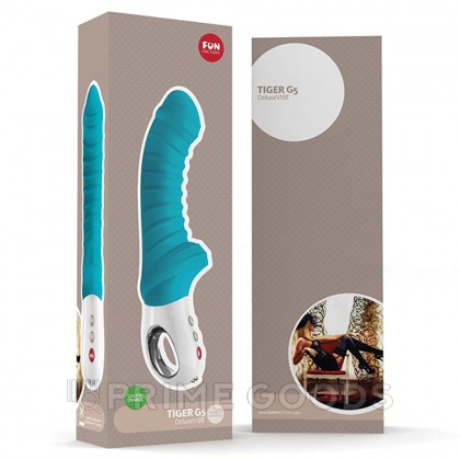 Вибратор точки G TIGER от Fun Factory (синий) от sex shop primegoods фото 8